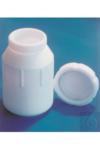PTFE bottle, height x diameter x mouth, 27 x 16 x 10 mm, 1 ml PTFE bottle, height x diameter x...